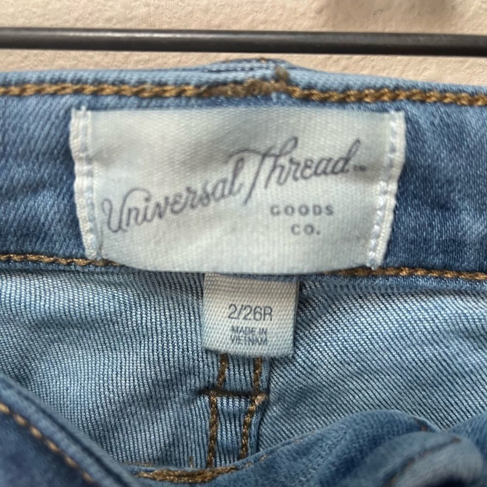 Universal Thread Women’s High Rise Fly Button Skinny Jeans Size 2 - Picture 12 of 12